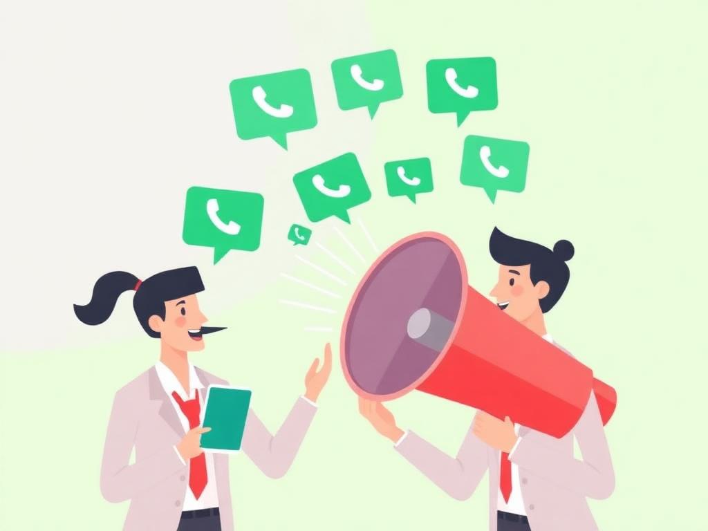 Bulk WhatsApp campaigns illustration